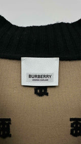 Burberry Monogram Oversized Cardigan