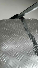 PRADA Metalic Spazzolato Embossed Tote Bag