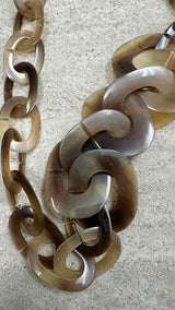 Hermès Horn Chain Necklace