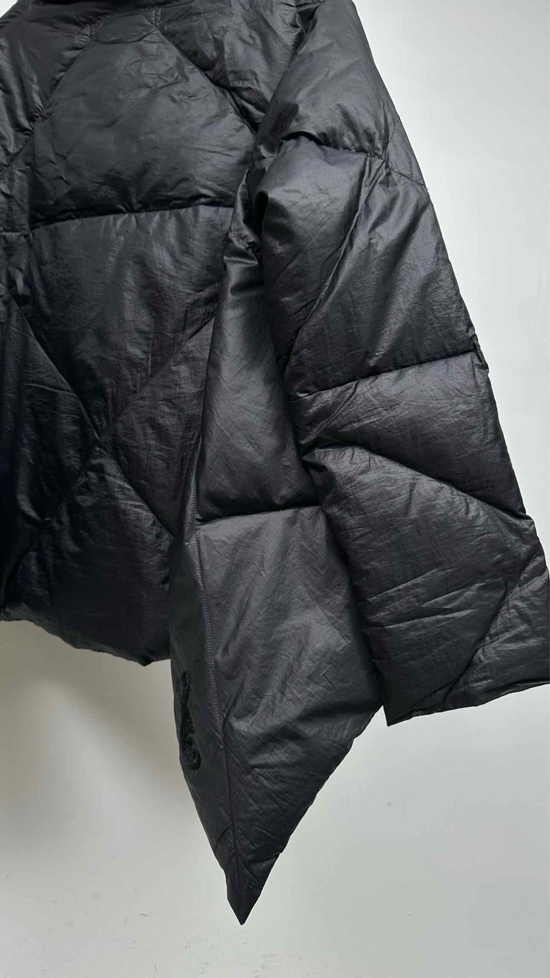 Haat Embroidered Oversized Kimono Down Jacket