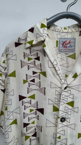 Vintage S/S Printed Sailing Shirt