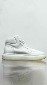 MM6 Basketball High-Top Sneakers