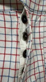 Margiela Plaid Cotton-tweed Shorts