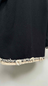 Chanel Frill-trim Cashmere Cardigan