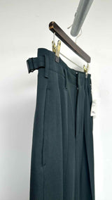 Lemaire Coal Pleated Pants