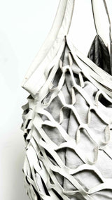 MA+ Leather-net Tote Bag