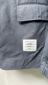 Thom Browne Unconstructed 4-bar Hooded Jacket