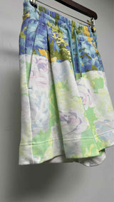 Dries Van Noten Floral-printed Easy Shorts
