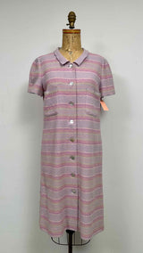 Chanel S/S Button-up Border Dress