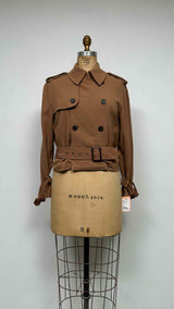 Jean Paul Gaultier Cropped Trench Jacket