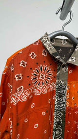 Kapital Reversible Paisley Patchwork Flannel Jacket