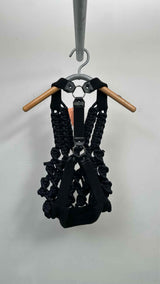 Noir Kei Ninomiya Braided Ribbon Harness Vest