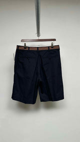 Dries Van Noten Border Waist Wide Shorts