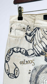 Just Cavalli Astrogy Flare Jeans