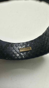 Saint Laurent Python Bracelet