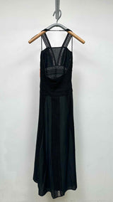 Thakoon V-front Halter-neck Maxi Dress