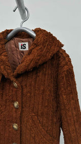 Issey Sport Big-collar Fazzy Corduroy Jacket
