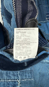 Junya Watanabe MAN Boro Patchwork Denim Jacket