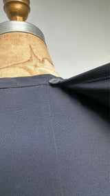 Marni L/S Assymetrical Stitching Bow-scarf Dress