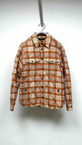 Moncler Down-lining Check Shirt Jacket