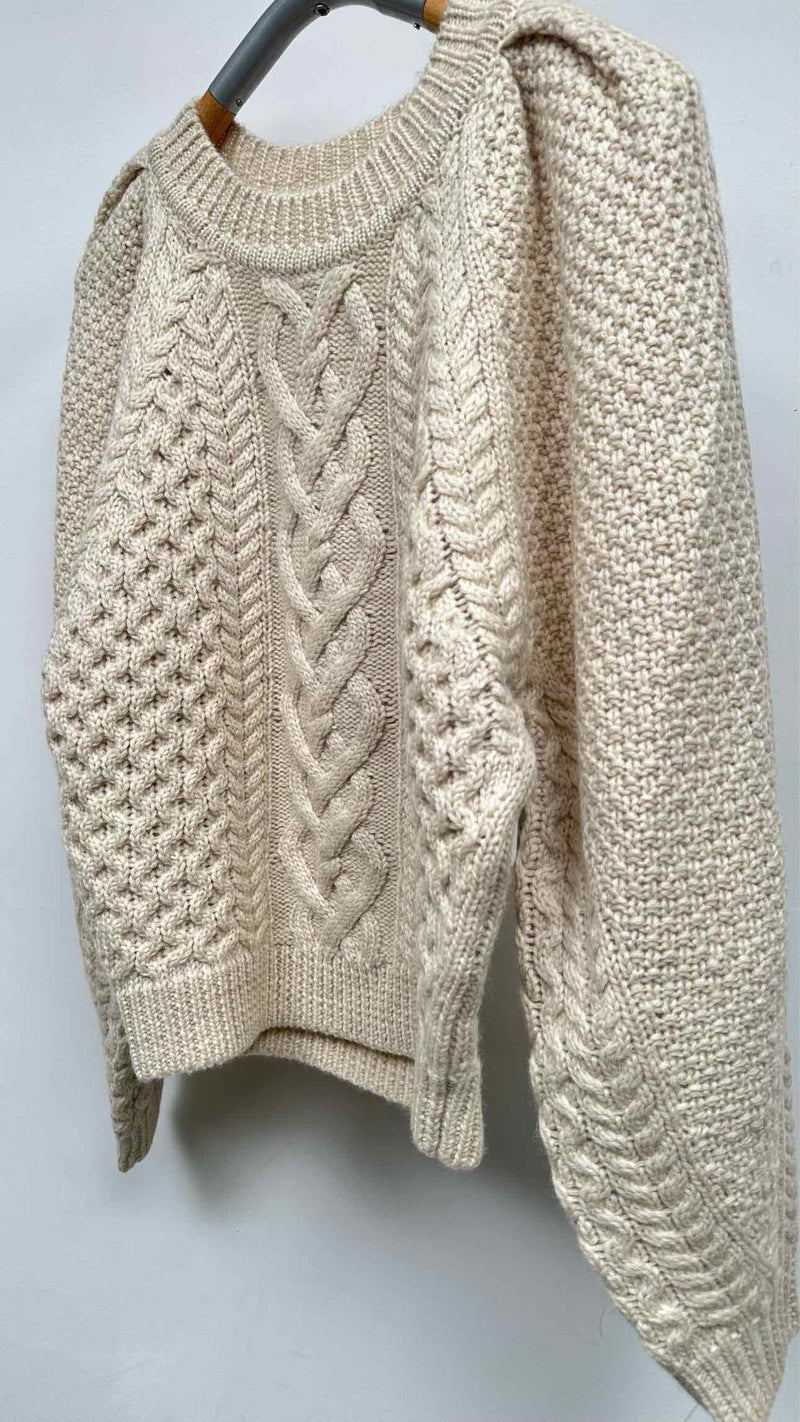Isabel Marant Wide-sleeve Cable Sweater