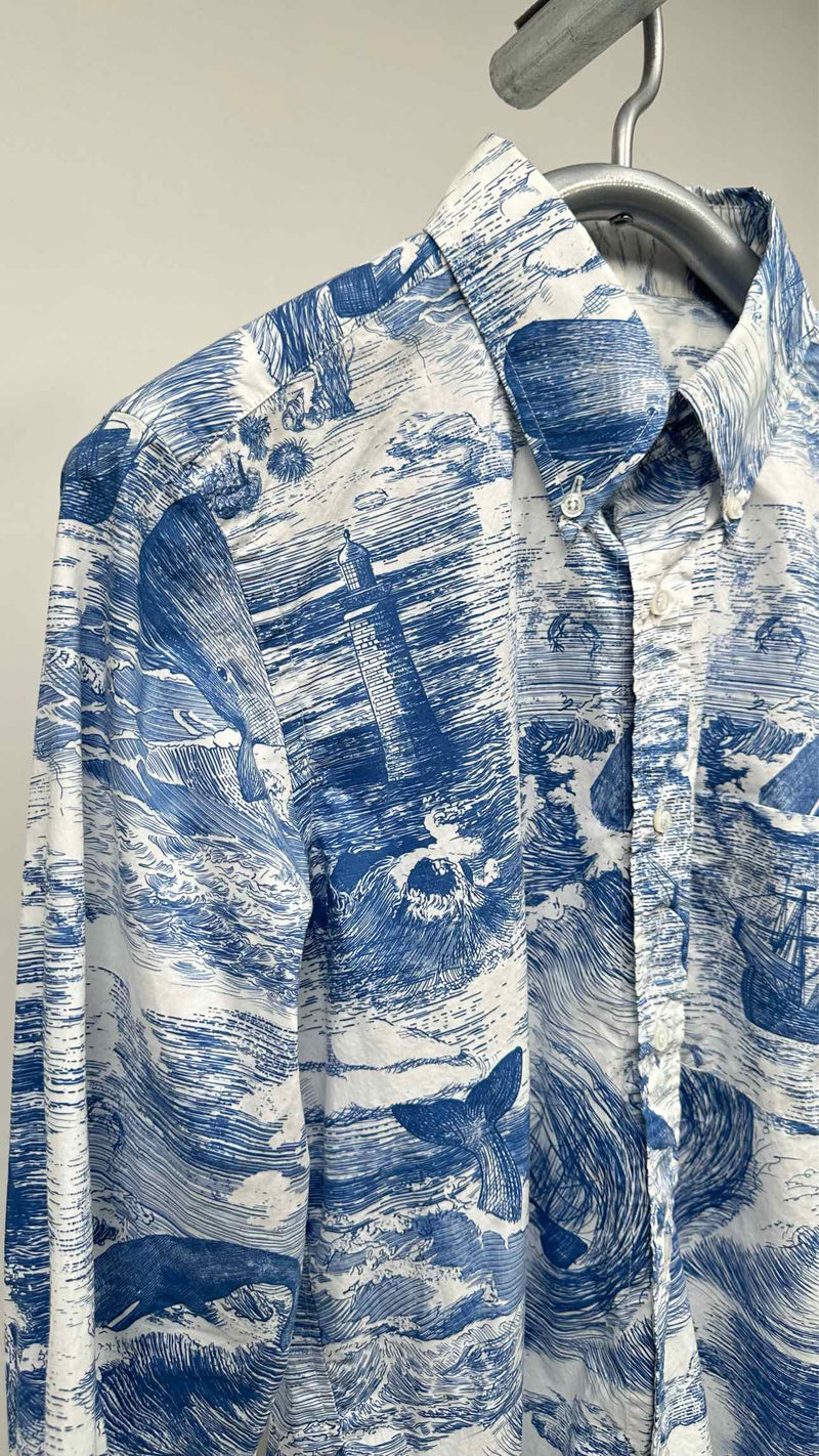 Thom Browne Nautical Print Shirt