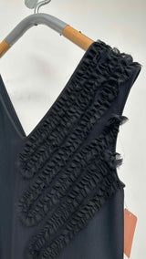 Replika N/S V-neck Front-detailed Dress