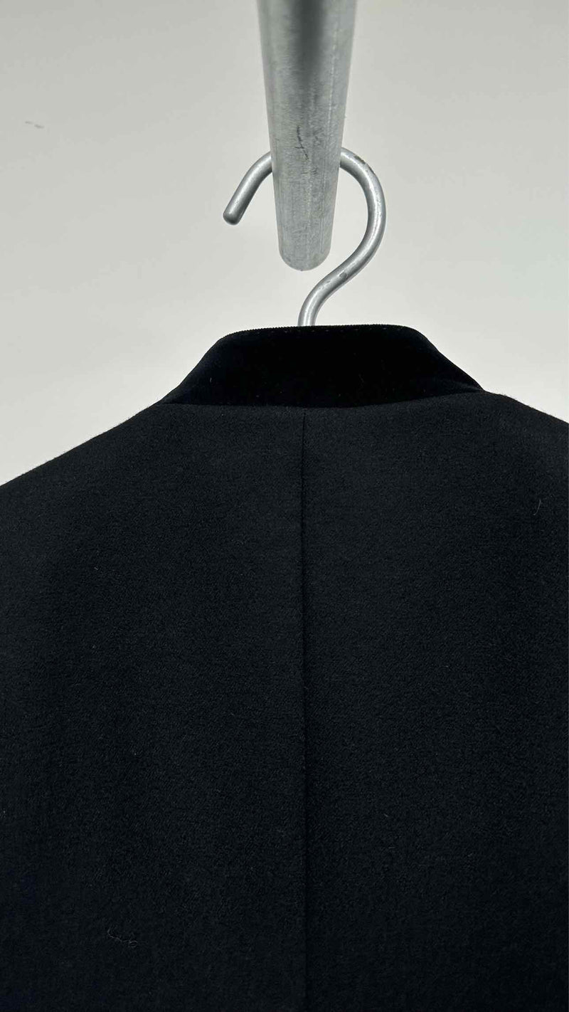 Saint Laurent Metal-button Officer Military Coat