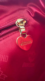 Moschino Stripe Leather Hand-Bag