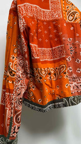 Kapital Reversible Paisley Patchwork Flannel Jacket