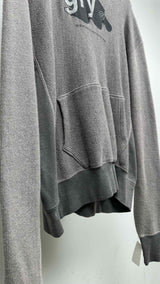 Undercover Printed Knit Hoodie