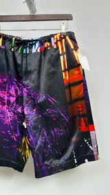 Dries Van Noten X Mika Ninagawa Graphic Bermuda Shorts