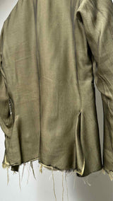 Elena Dawson Raw-end Blazer Jacket