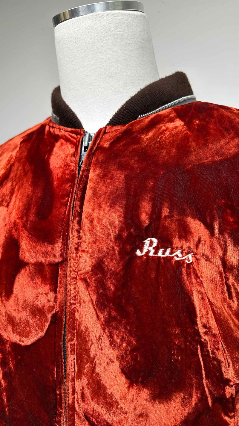 Vintage Velvet "Korea" Souvanir Jacket