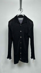 Comme Des Garcons Homme Plus Long Rib Cardigan