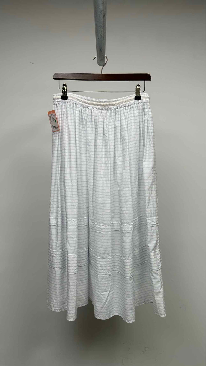 Wright + Doyle Border Wide Easy Long Skirt