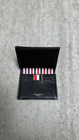Thom Browne Pebble Grain Double Card Holder