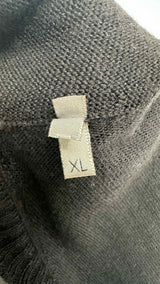 Dior Homme Leather-shoulder Asymmetrical Sweater