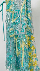 Valentino Taquis-beaded Embellished Dress