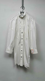 Bottega Veneta L/S  Puff-shoulder Jacket-detail Long Dress