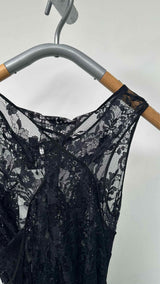 Junya Watanabe N/S Floral-Lace Cocktail Dress