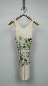 3.1 Phillip Lim N/S Floral Embellished Silk Mini Dress