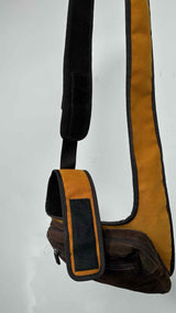 Miu Miu Suede-hybrid Shoulder Bag