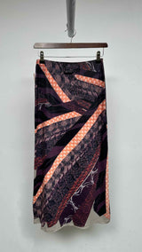 Jean Paul Gaultier Thai-printed Long Skirt