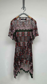 Junya Watanabe S/S Floral Embroidered Mesh Dress
