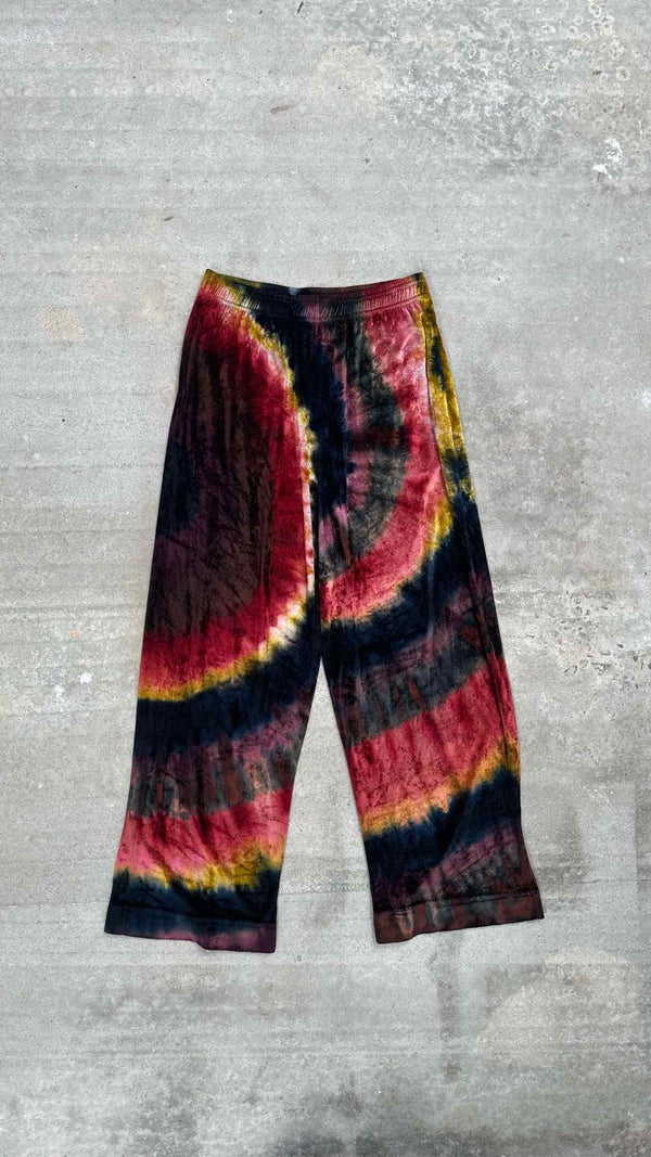 Acne Studios Velvet Tie-dye Easy Wide Pants