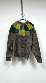 Kapital 3G Wool Hand Knit TUGIHAGI Crew Sweater