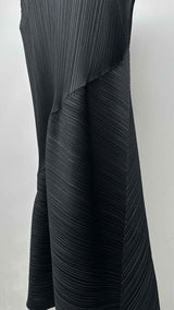 Pleats Please N/S Asymmetrical Pleated Dress