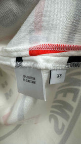 JW Anderson Boatneck Raglan Sleeve Crossword Print Tee