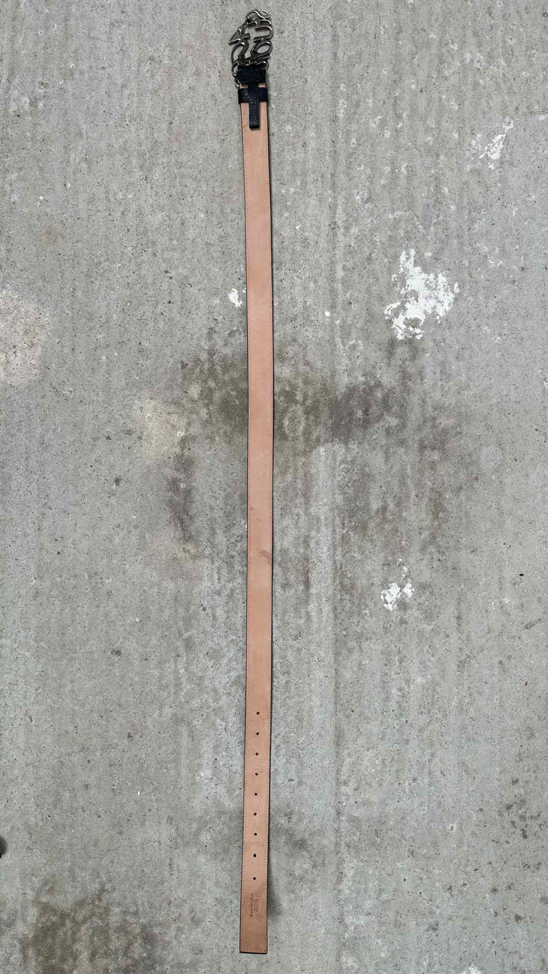 Acne Studios Logo-buckle Leather Belt